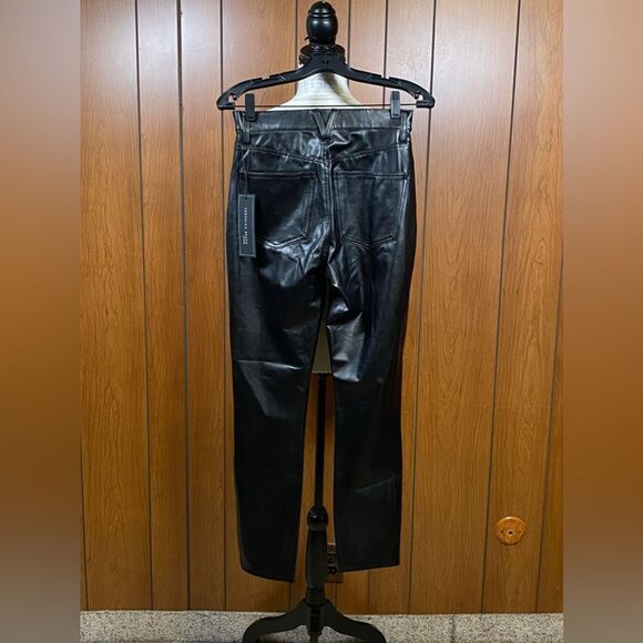 Veronica Berad Maera Extra High Rise Skinny Faux Leather Pants size 27 - Picture 7 of 13
